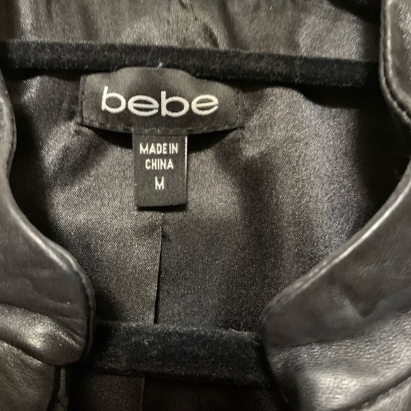 BEBE leather rare jacket - Picture 6 of 8